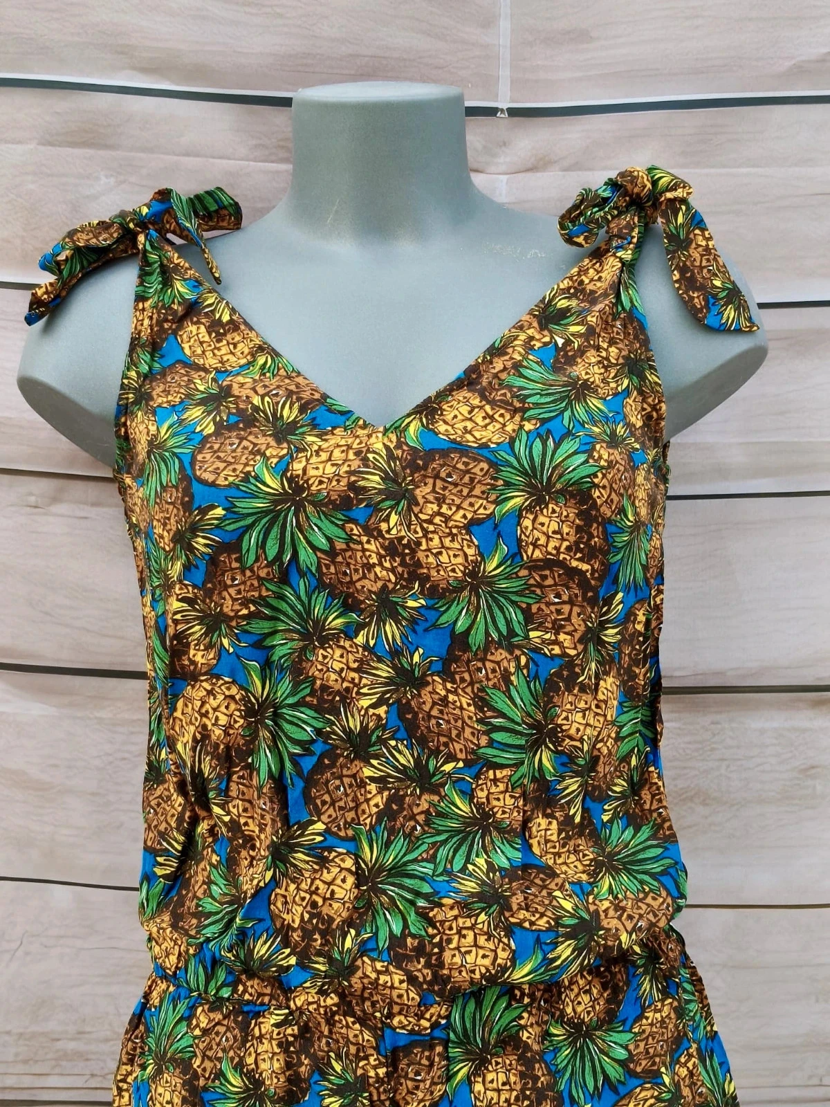 Mono largo estampado de piñas 🍍 – photo 5